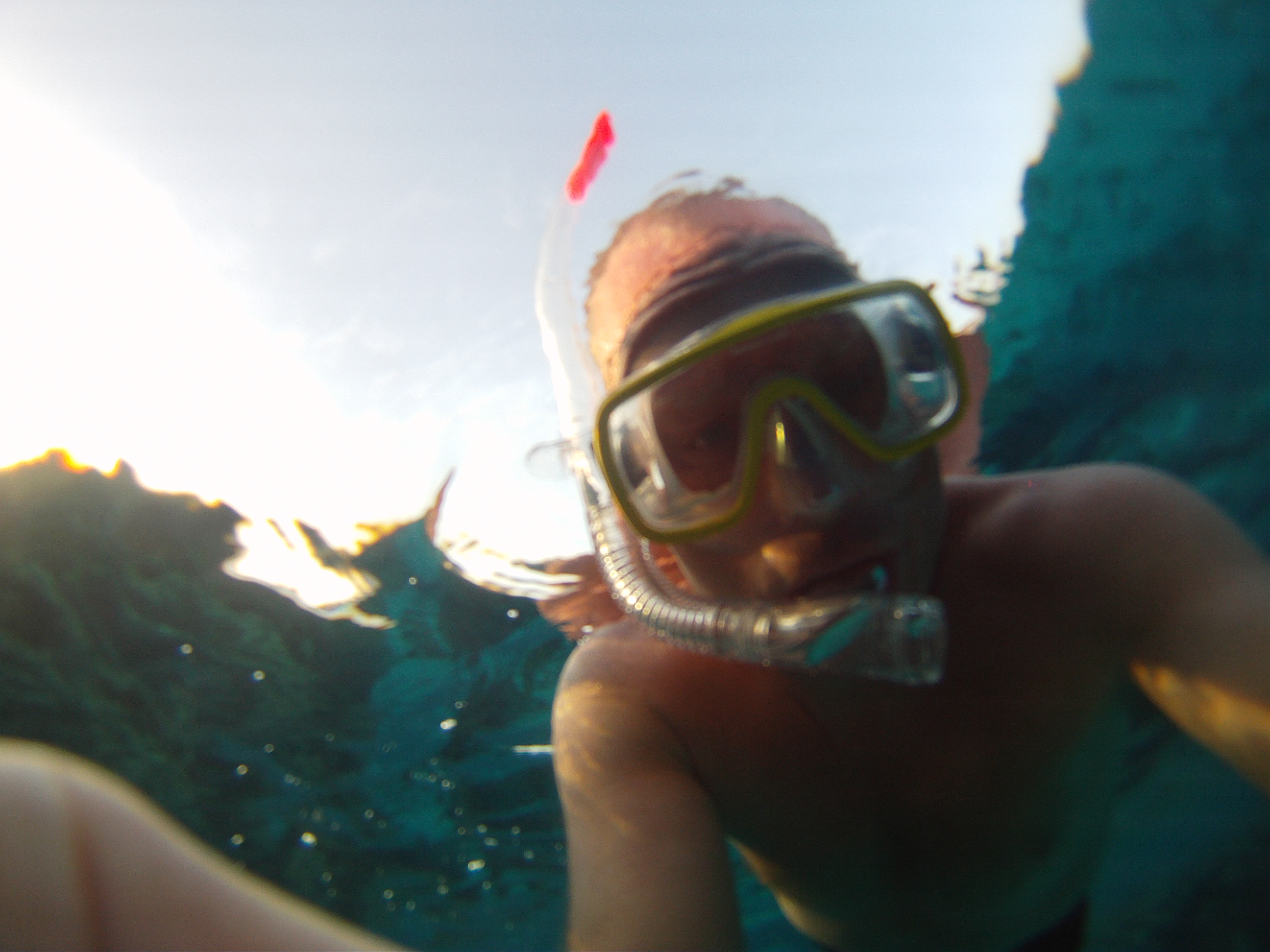 Snorkeling with my Go Pro